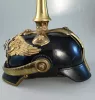 Prussian 1st Garde Dragoon Reserve Officers Pickelhaube with Haarbush Visuel 11